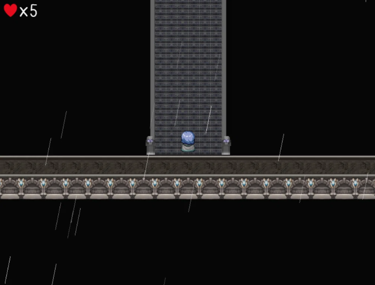 クリア直前の階段