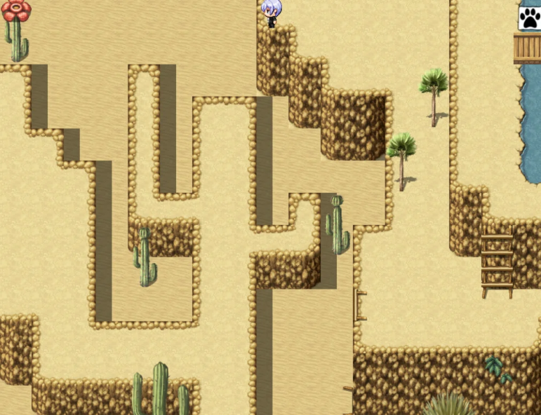 花が咲いたサボテン