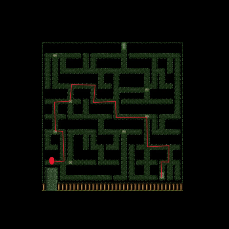 迷路1のスタート位置