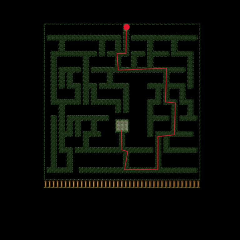 迷路2のスタート位置