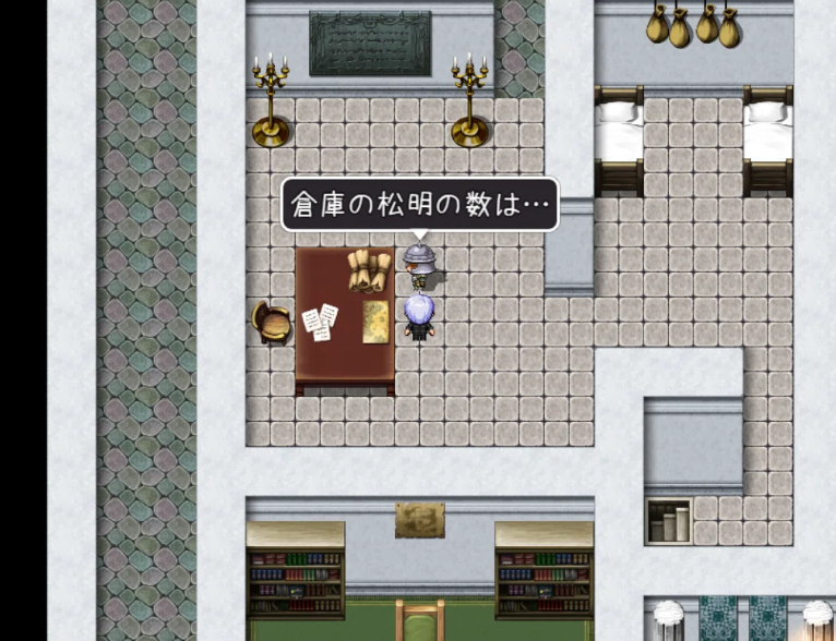 牢を出てすぐの兵士