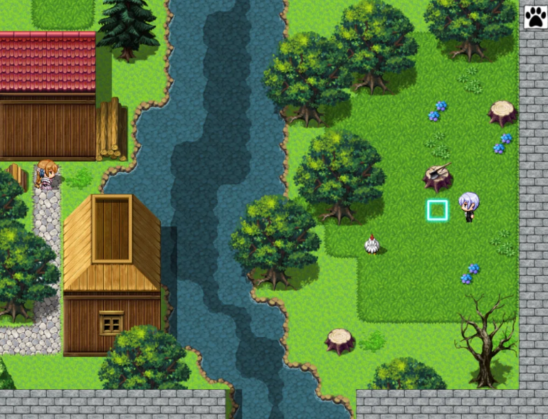 森の撮影ポイント